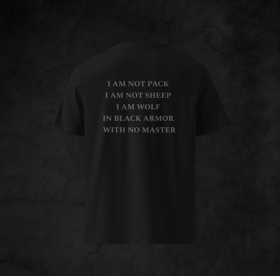 IRONGEIST® T-shirt – No Master