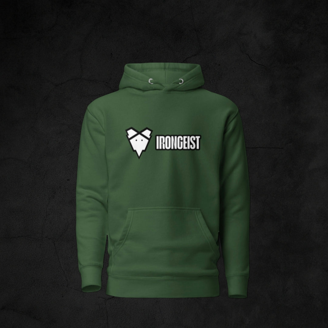 IRONGEIST® Hoodie – Core Edition Green