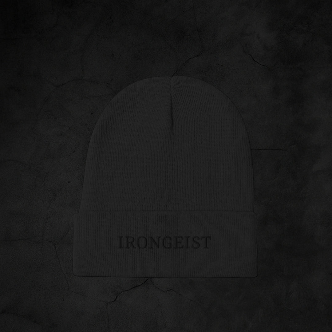 IRONGEIST® Beanie – Shadow Knit