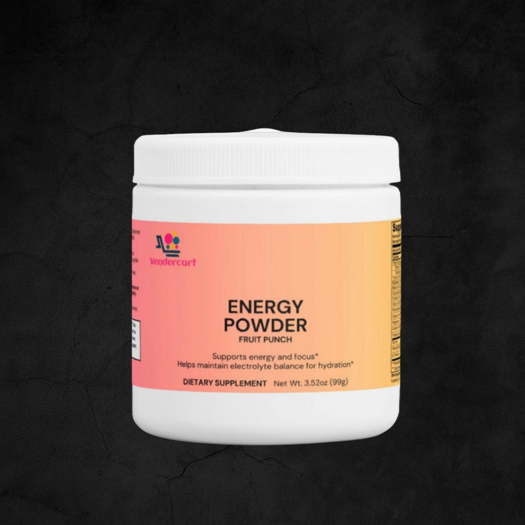 Vendercart® Energy Powder - Cotton Candy - IRONGEIST Selection