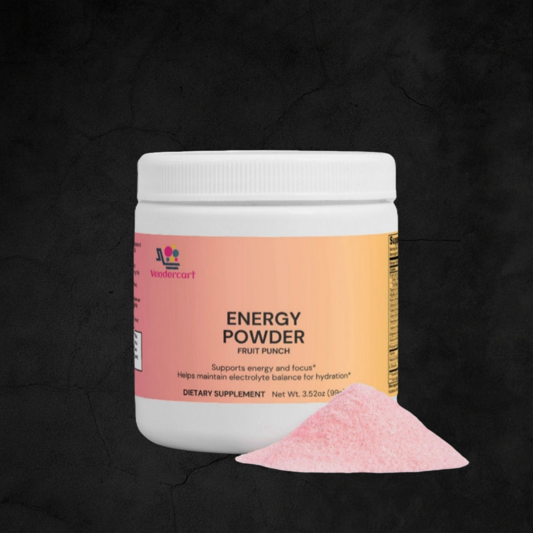 Vendercart® Energy Powder - Cotton Candy - IRONGEIST Selection