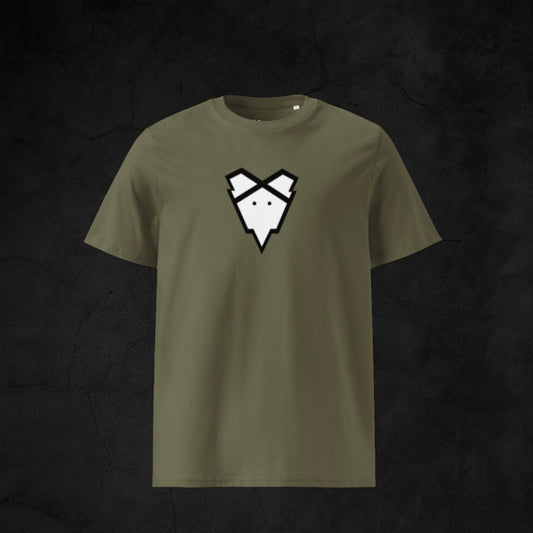IRONGEIST® T-shirt – Emblem Drop Olive Green