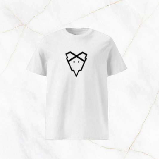 IRONGEIST® T-shirt – Emblem Drop White
