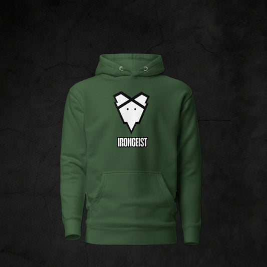 IRONGEIST® Hoodie - Momentum Drop Green