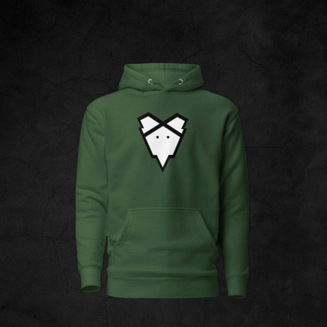 IRONGEIST® Hoodie - Emblem Drop Green
