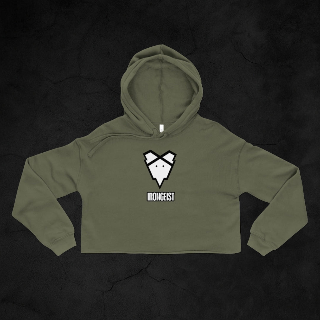 IRONGEIST® Crop Hoodie - Momentum Drop