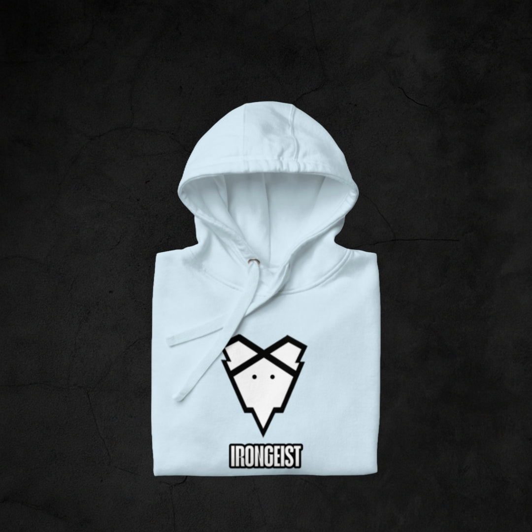 IRONGEIST® Hoodie - Momentum Drop Light Blue