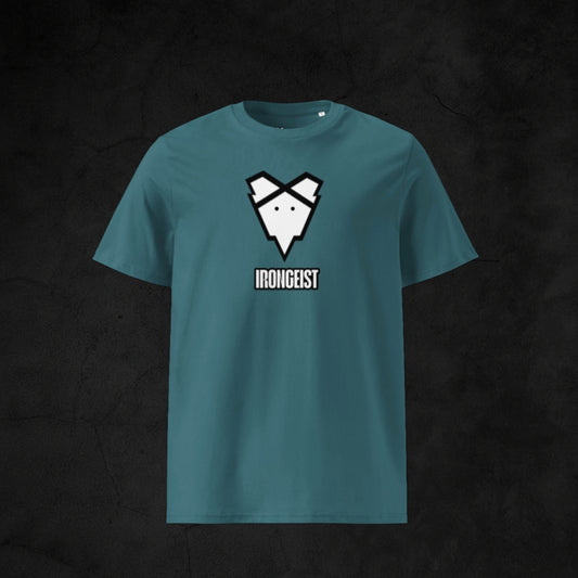 IRONGEIST® T-shirt – Momentum Drop Steel Teal