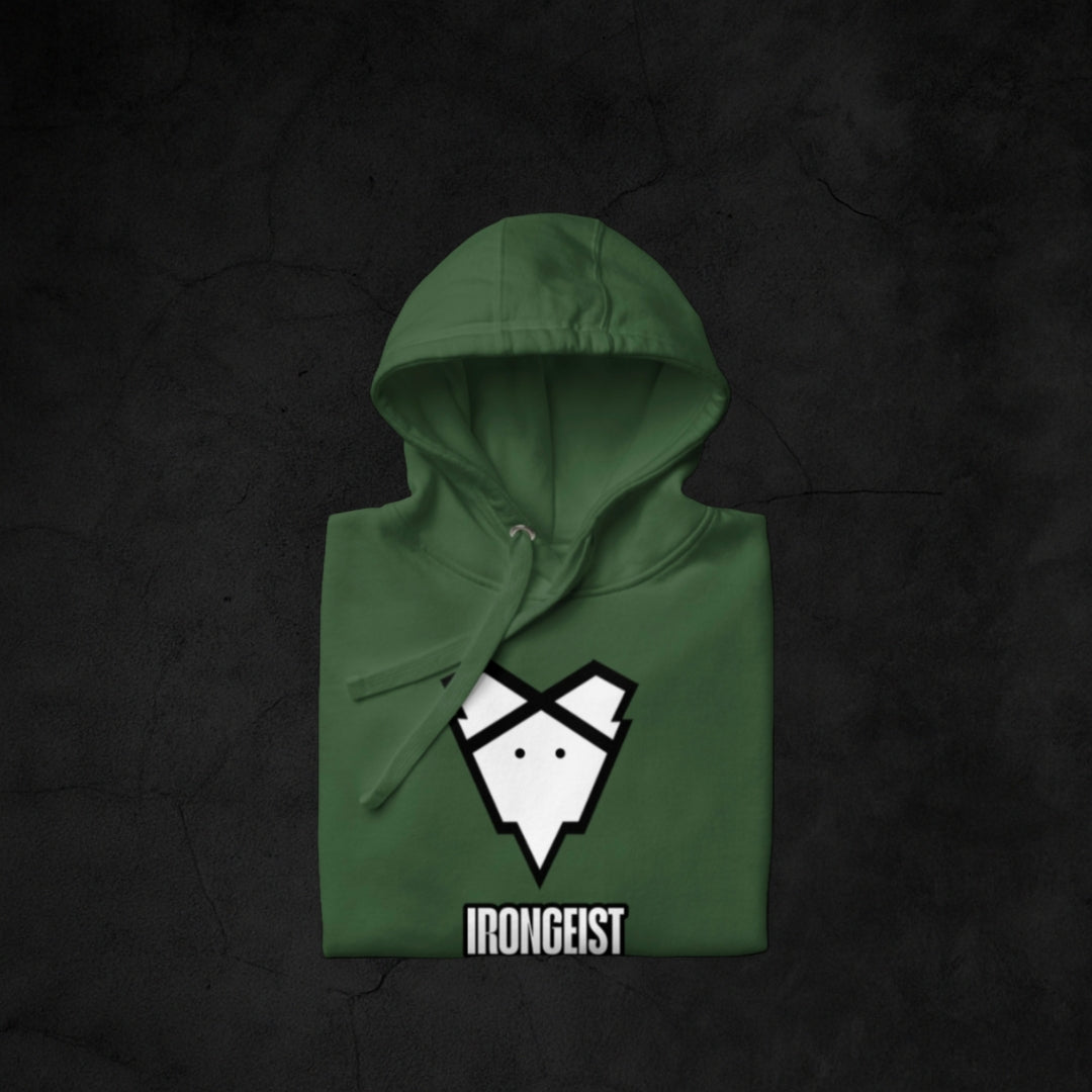 IRONGEIST® Hoodie - Momentum Drop Green
