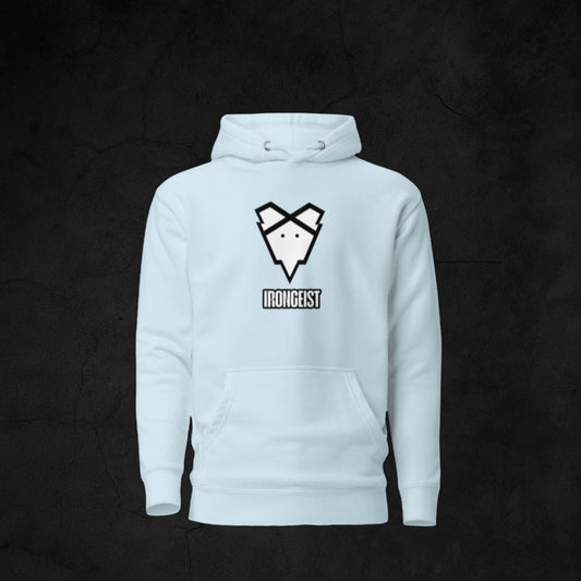 IRONGEIST® Hoodie - Momentum Drop Light Blue