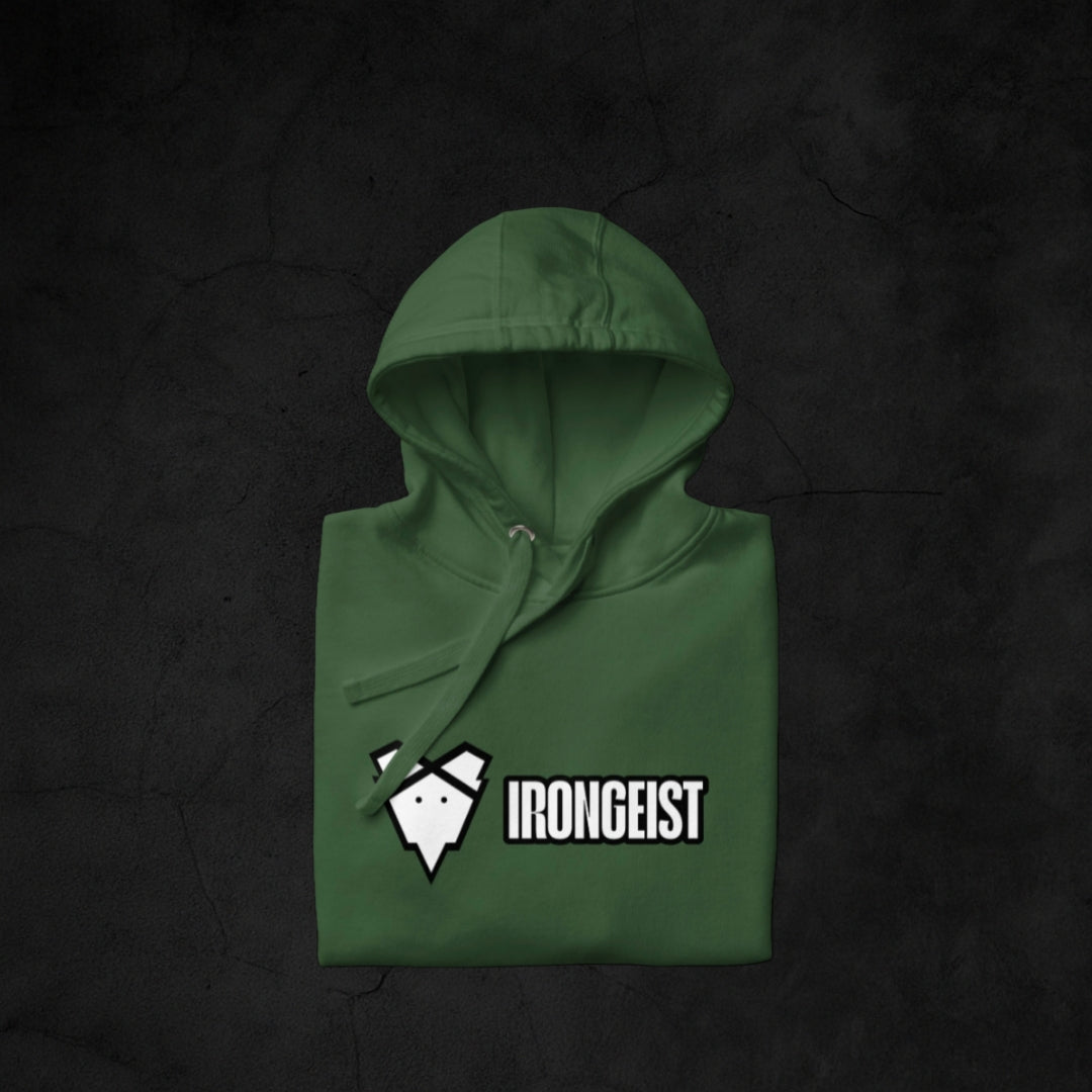 IRONGEIST® Hoodie – Core Edition Green