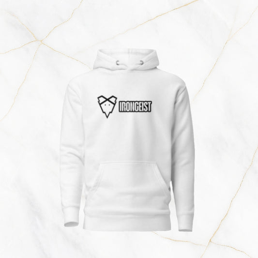 IRONGEIST® Hoodie – Core Edition White