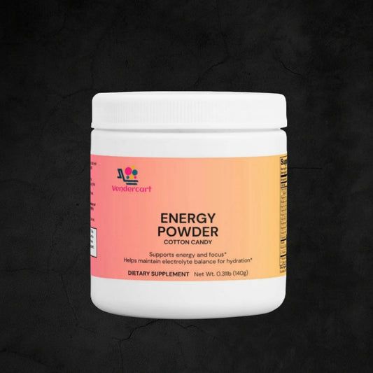 Vendercart® Energy Powder - Cotton Candy - IRONGEIST Selection