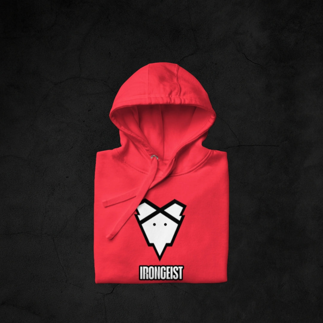 IRONGEIST® Hoodie - Momentum Drop Red